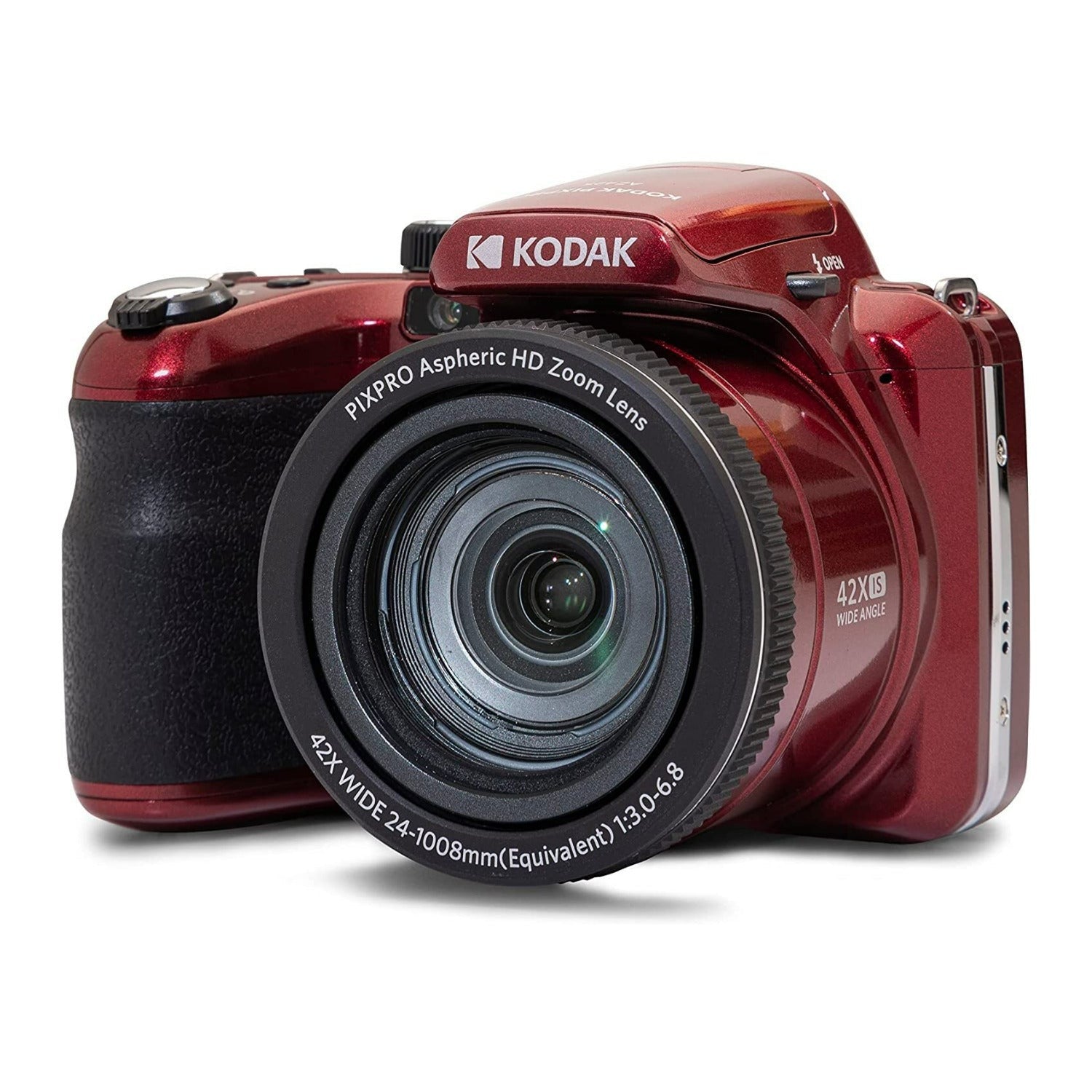Kodak PIXPRO AZ425 Astro Zoom 20MP Digital Camera with 42x Optical Zoom (Red)