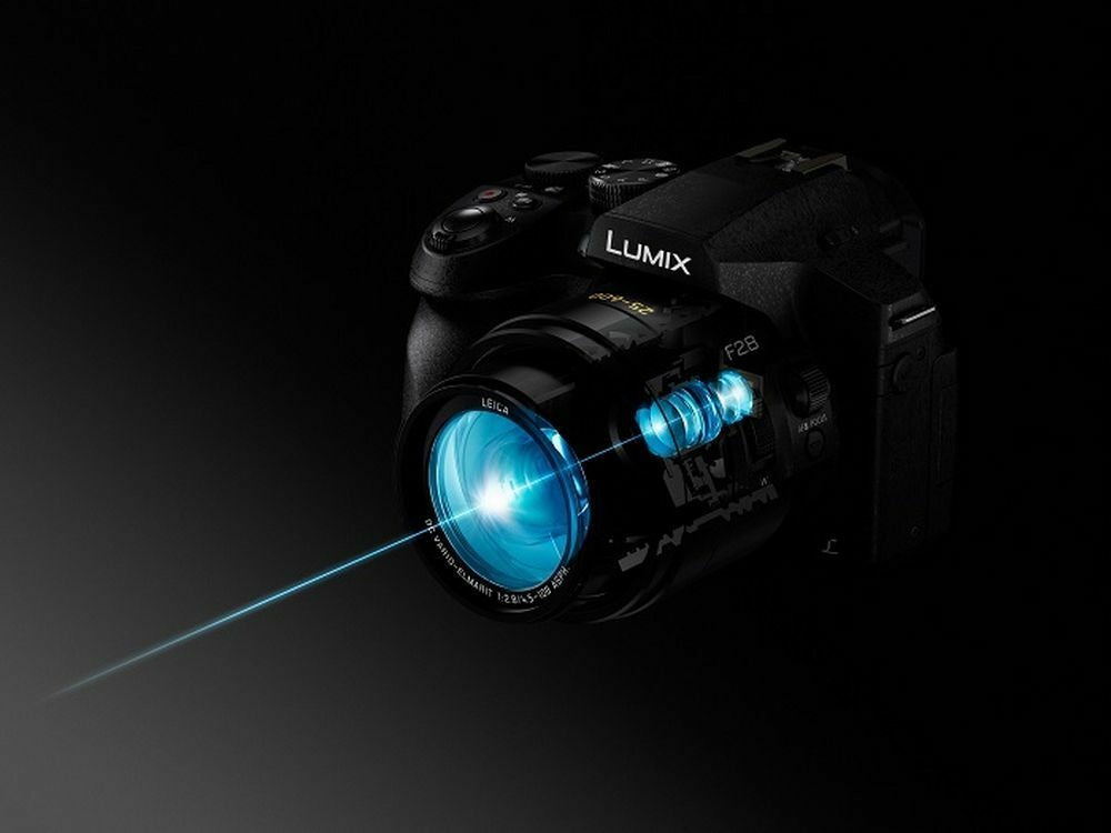 Panasonic LUMIX FZ300 Digital Camera, 4K, 24x f/2.8 Zoom (Black) (Certified Refurbished)