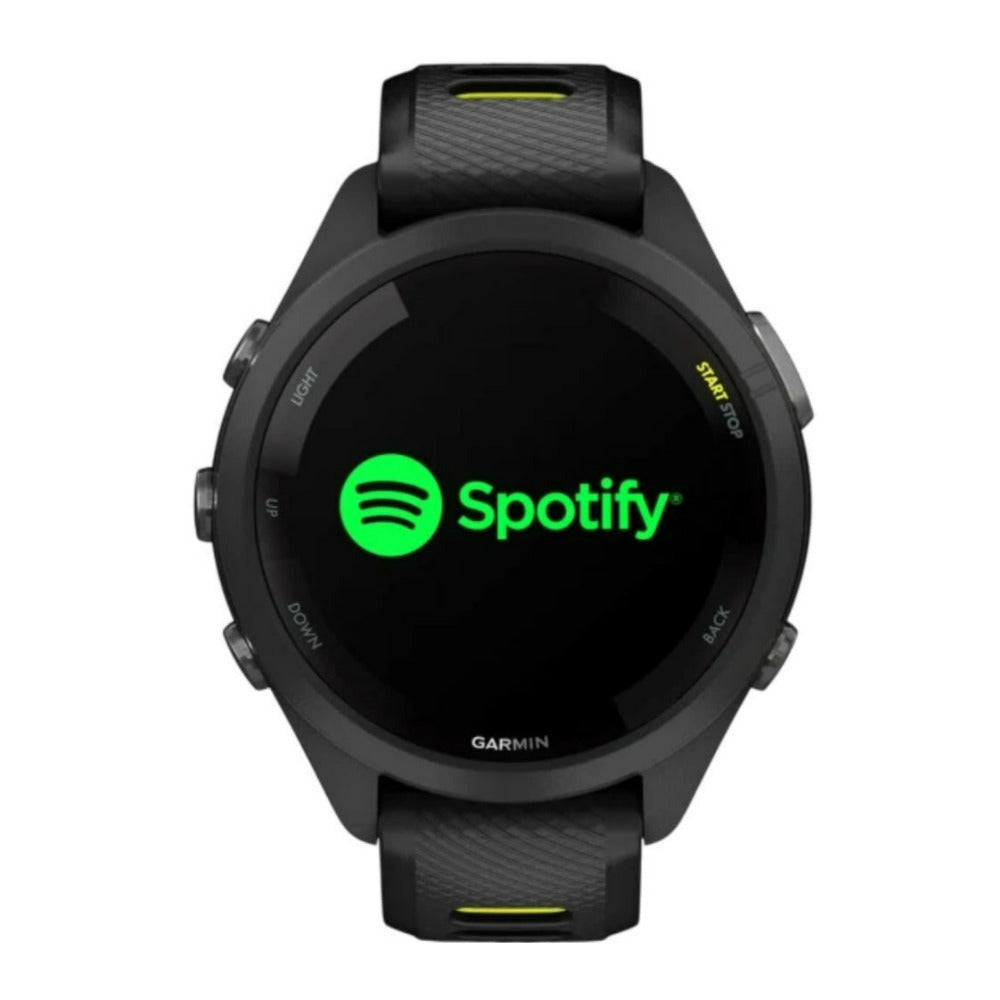 Garmin Forerunner 265S AMOLED GPS Running Smartwatch (Black/Amp Yellow) (Used)