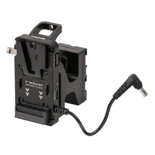 Tilta V-Mount Battery Plate for Sony FX6 with Stainless Steel Construction (Black)