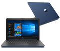 HP 17-BY 17.3" HD+ Laptop, Intel Celeron N4000, 4GB RAM, 1TB HDD, Windows 10 (Blue) (Certified Refurbished)