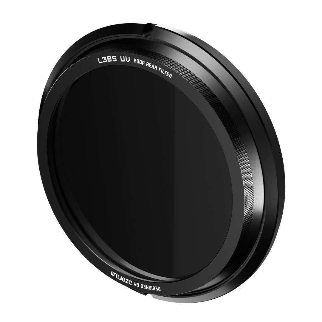 DZOFilm Koop Rear L365 Nano Multi-Coating UV Filter for Reduced Dust, Moisture, and Scratch (Black)