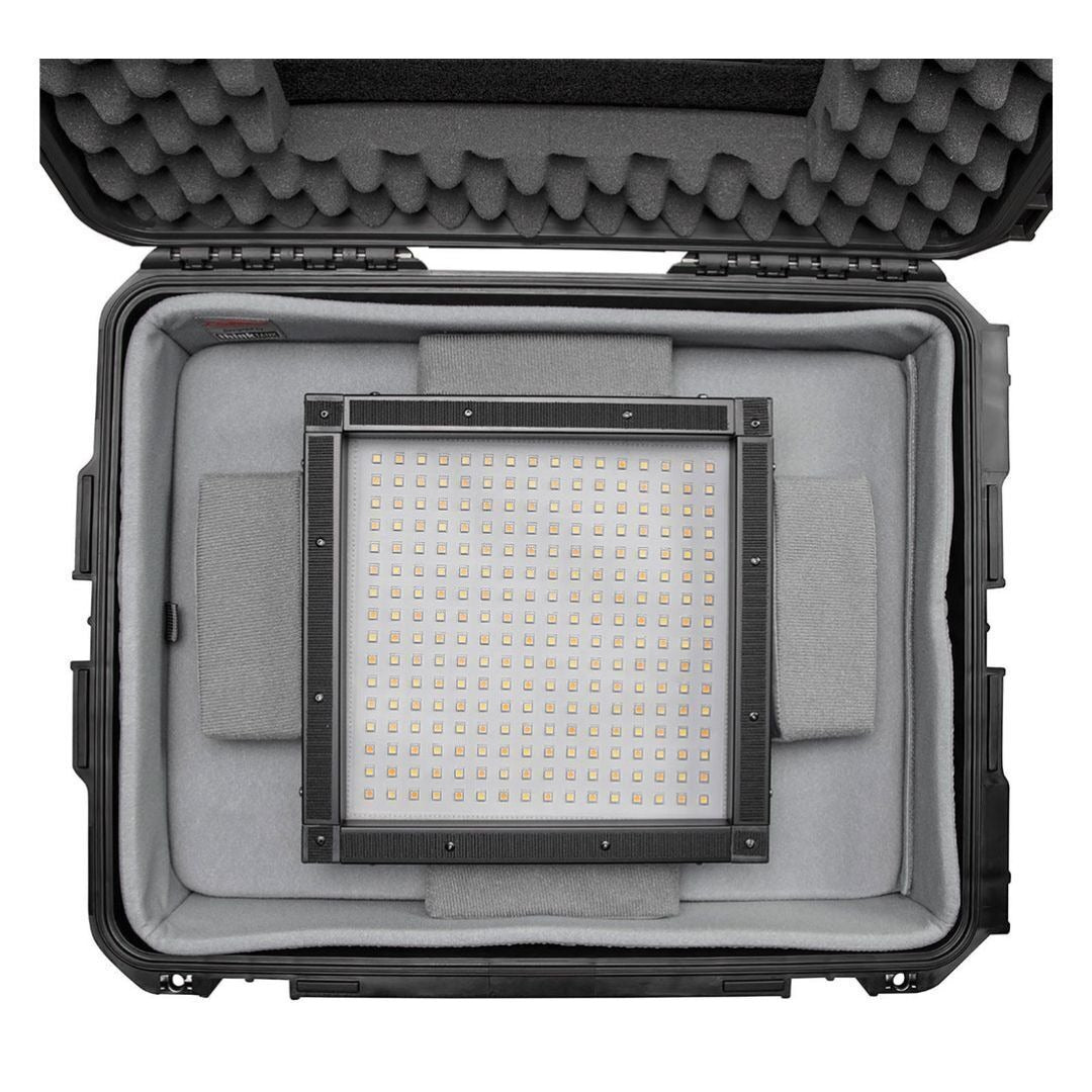 Westcott 1 x 1-Feet Flex Cine Bi-Color LED 2-Light Travel Kit with Mini V-Mount Batteries