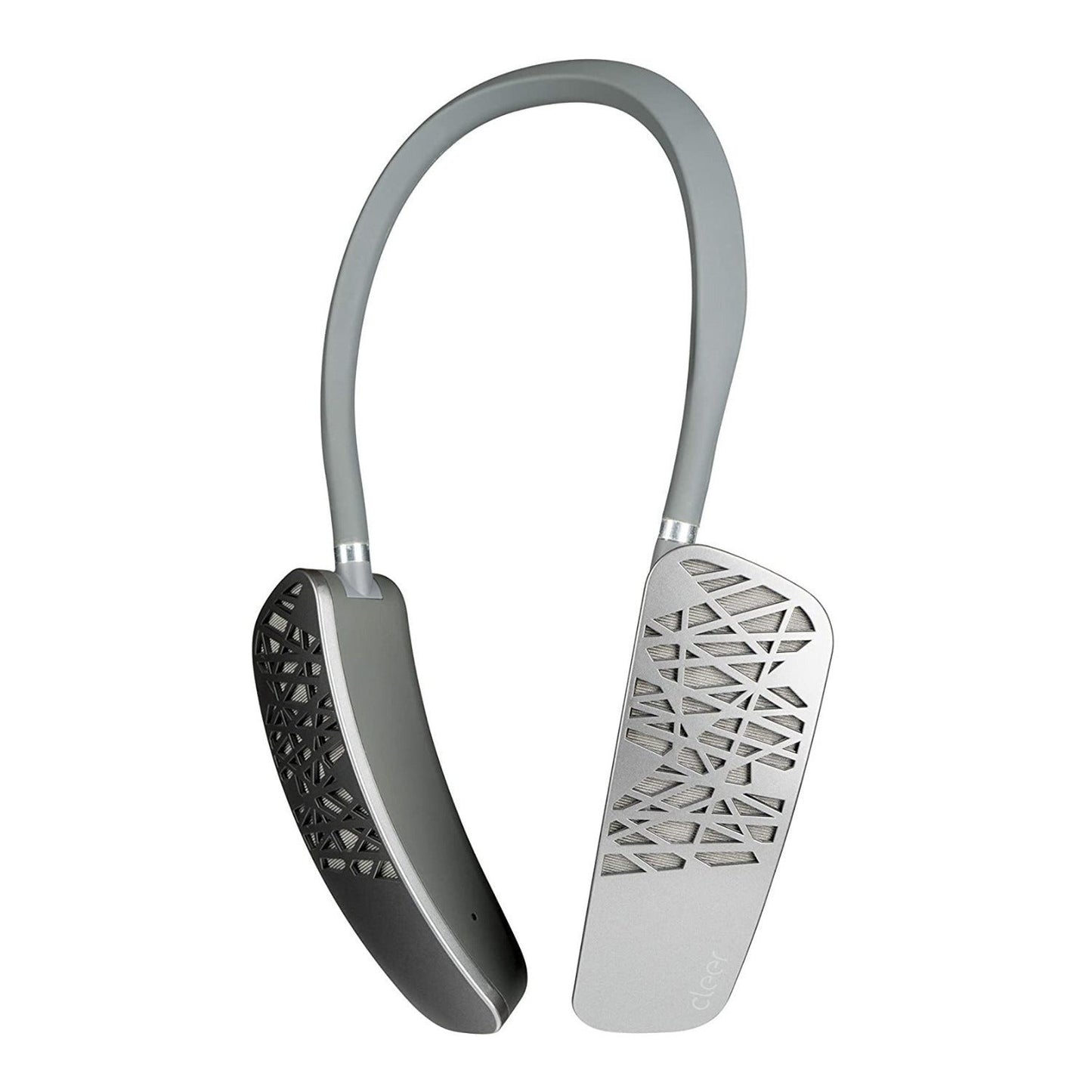 Cleer Halo Wireless Bluetooth Wearable Neck Speaker with Google Assistant (Gray)