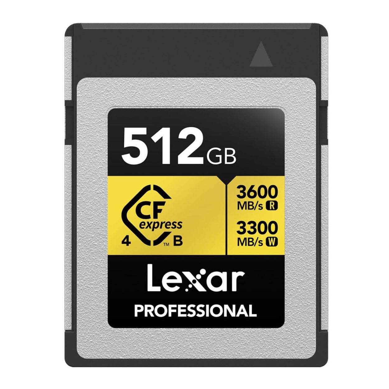 Lexar 512GB Professional GOLD CFexpress 4.0 Type B Memory Card