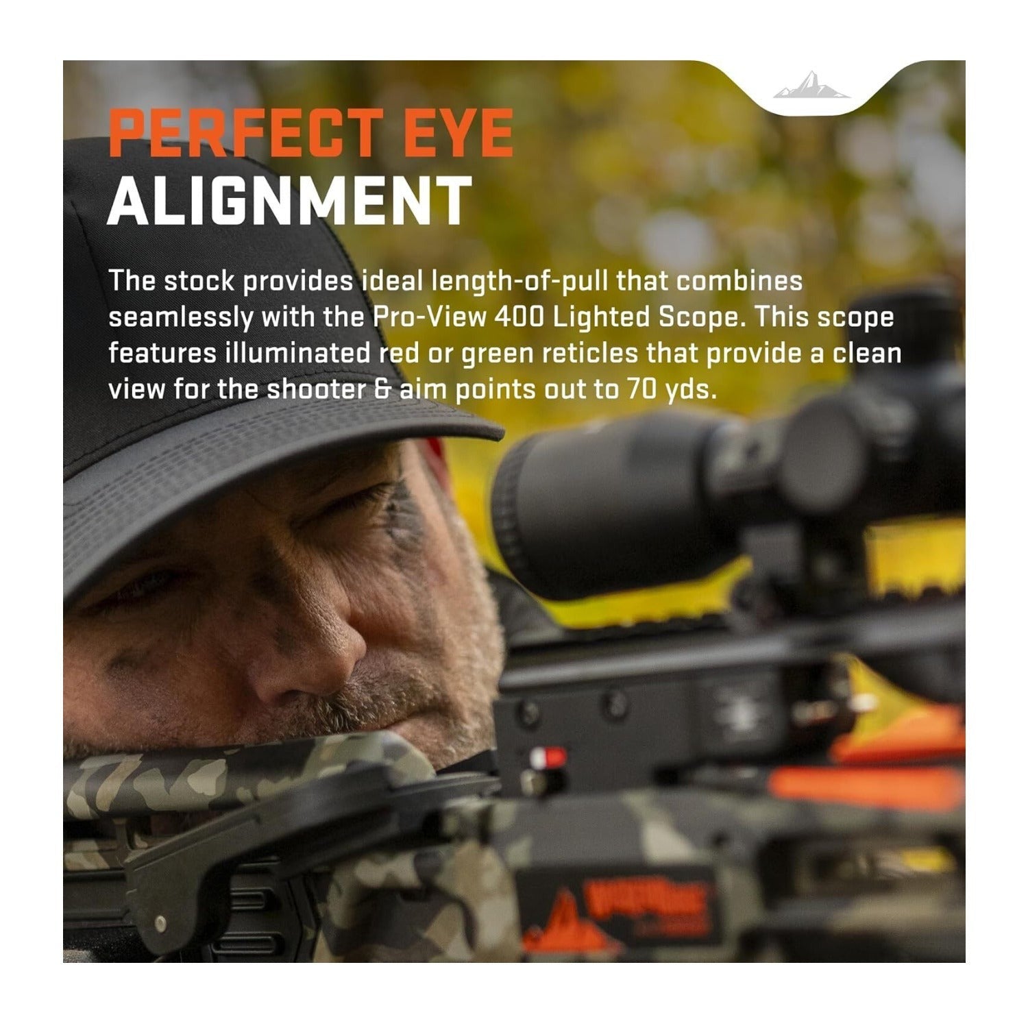 Wicked Ridge Commander 400 Crossbow Peak XT 400 FPS with ACUdraw Scope and Accessories Bundle