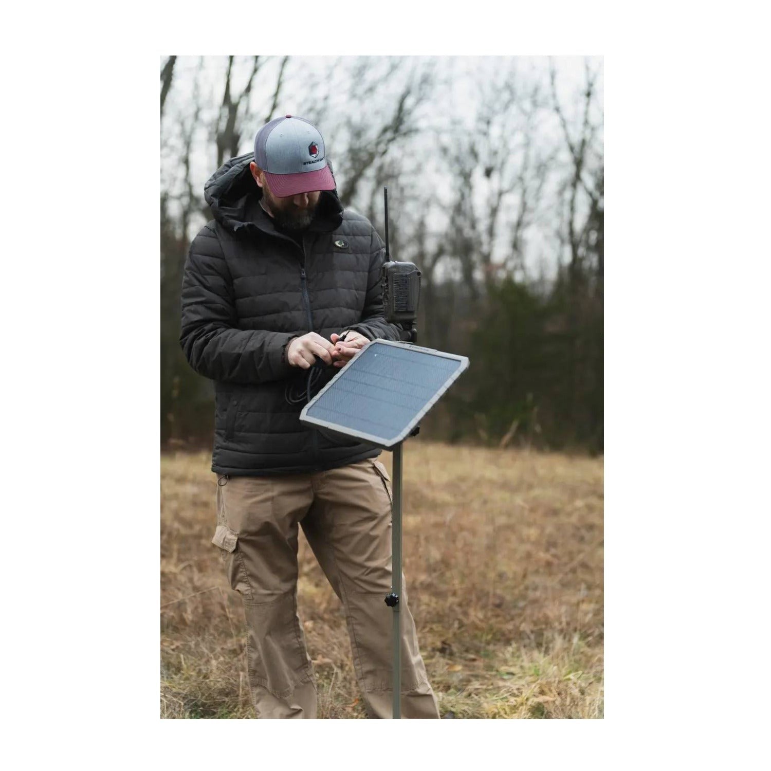 Stealth Cam FieldMAX EX 10-Inch Solar Panel (10-Pack) Bundle with Card Reader