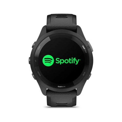 Garmin Forerunner 265 Black Bezel and Case Smartwatch with Silicone Straps (Black/Powder Gray)