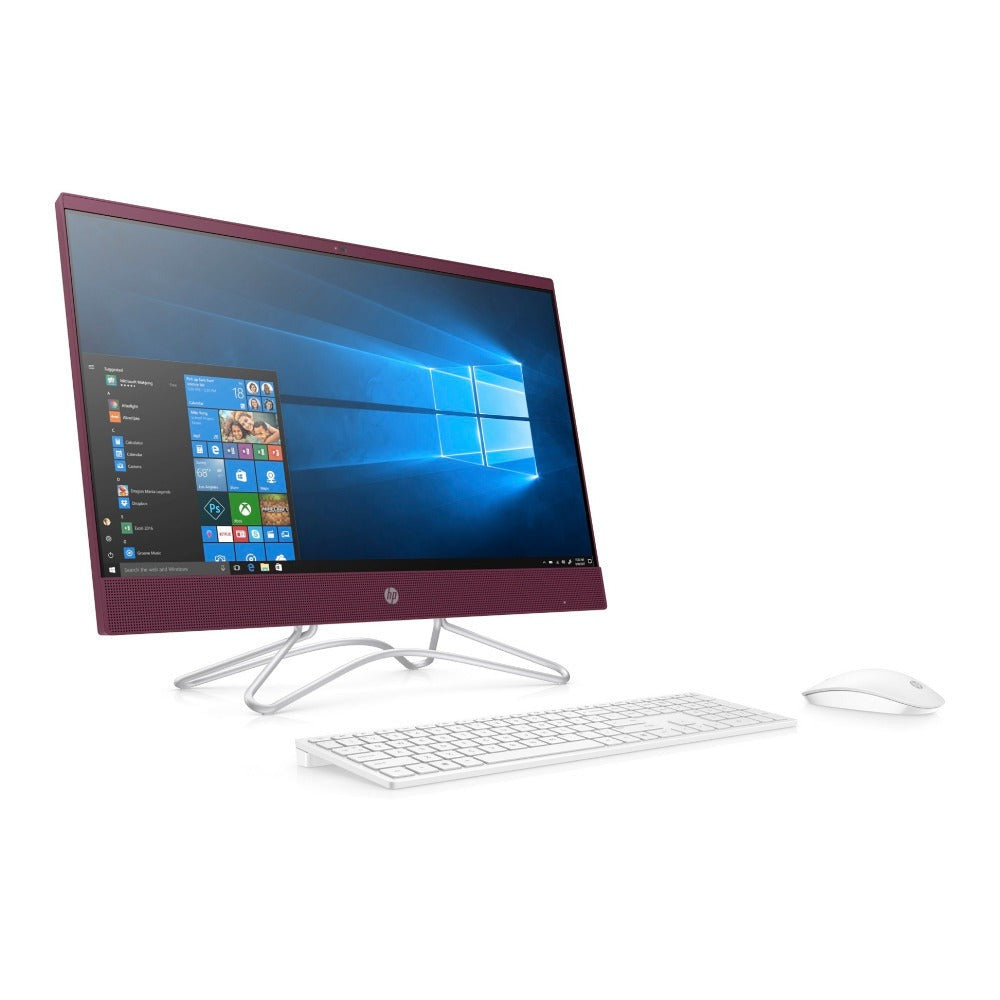 HP 22-C0042DS 21.5" FHD All-in-One PC, Intel Pentium J4005, 4GB RAM, 1TB HDD (Certified Refurbished)