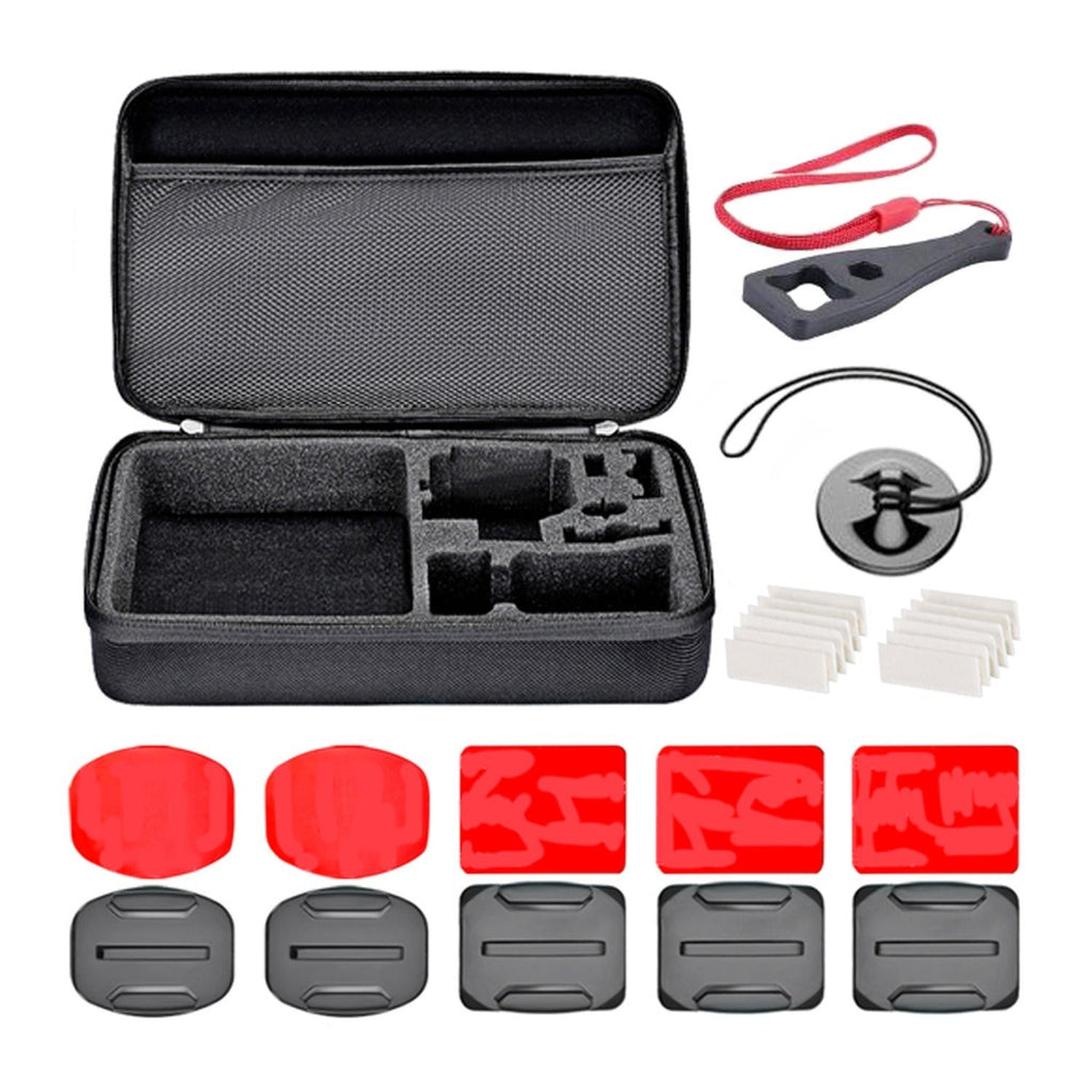 Xtra Edge Pro Action Camera with 128GB MicroSD, Accessory Kit and Case Bundle