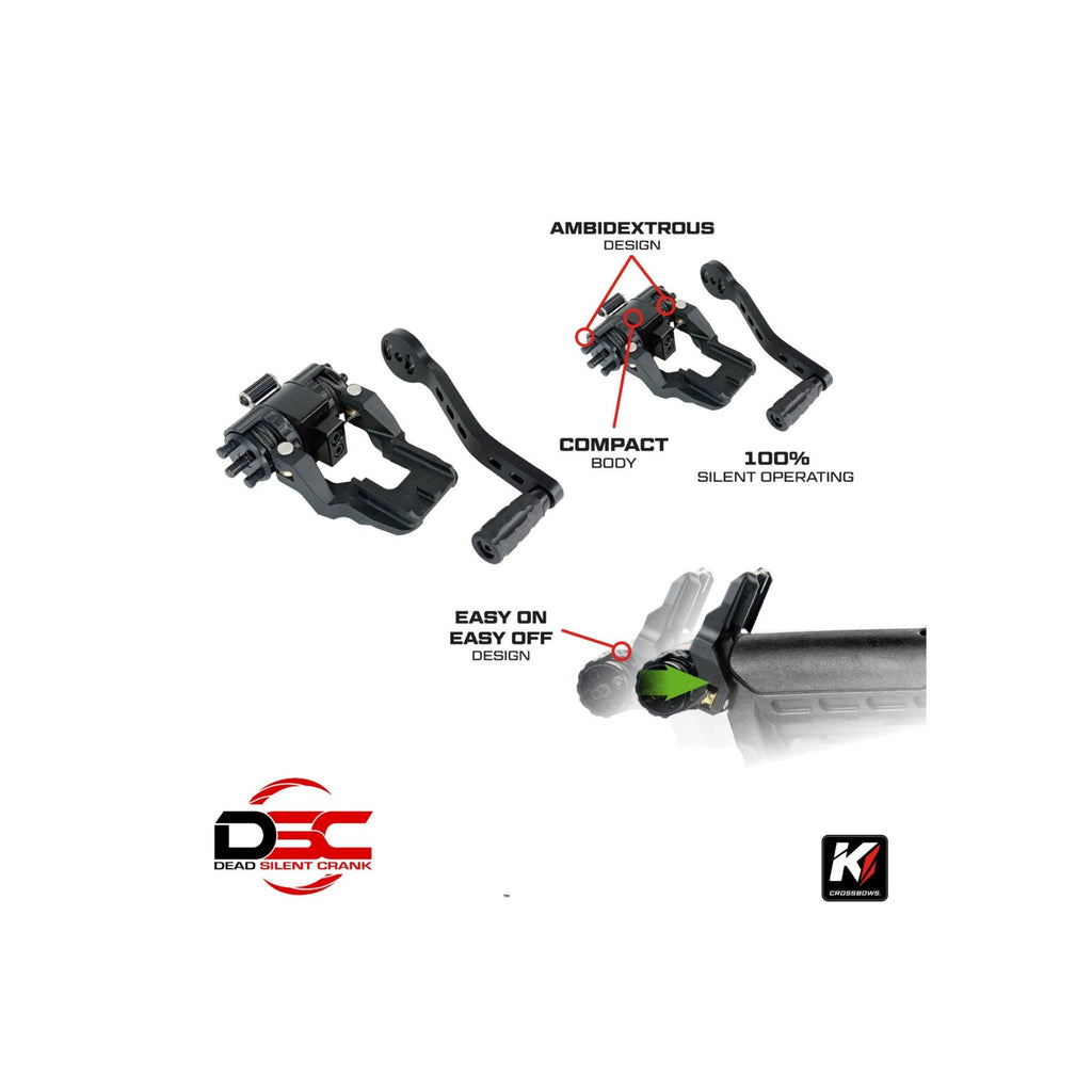 Killer Instinct Rapid 420 Crossbow with Crank and Broadheads Bundle