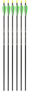Genesis Archery Easton XX75 30 inch NASP Arrows for Genesis Bows (6-pack, Black)