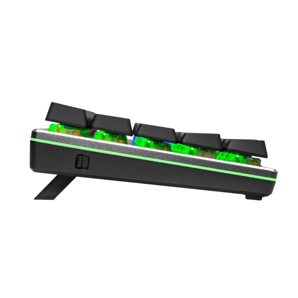 Cooler Master SK622 Hybrid Wired Mechanical Low Profile Gaming Keyboard with Brown Switches (Gray)
