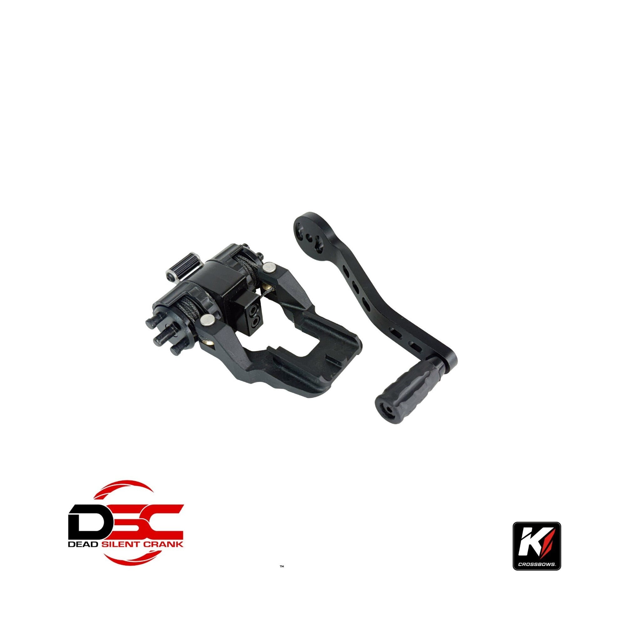 Killer Instinct Burner 415 Crossbow (Gray Camo) with Crank & Broadheads Bundle