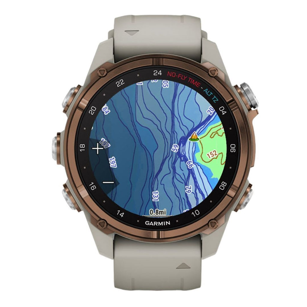 Garmin Descent Mk3i Watch Style-Dive Computer (43mm, Bronze/Gray) Bundle