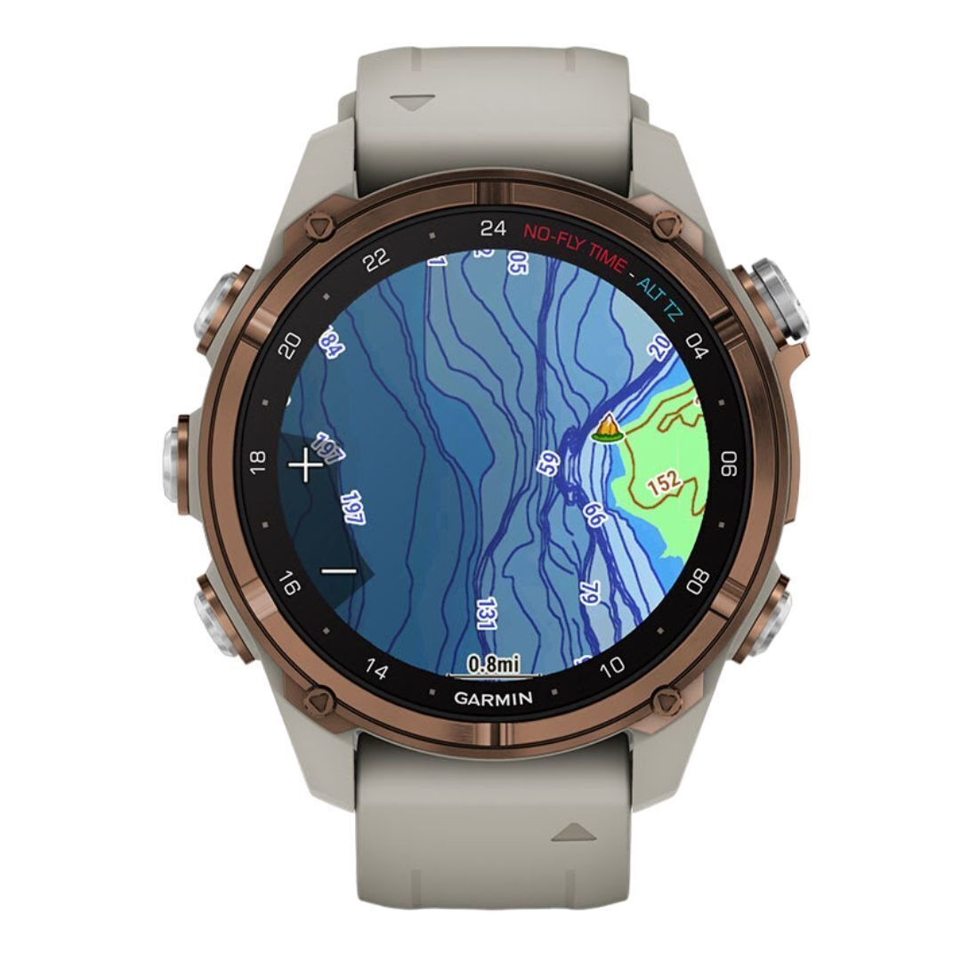 Garmin Descent Mk3i Watch Style-Dive Computer (43mm, Bronze/Gray) Bundle