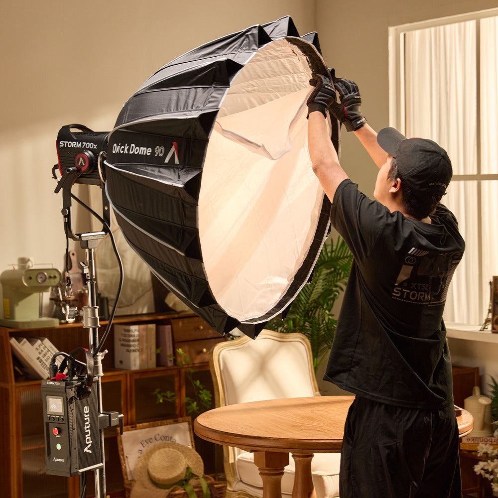 Aputure Quick Dome 90 Circular Bowens Mount 35 inches Softbox