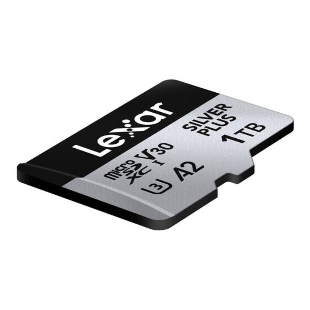 Lexar 1TB Professional SILVER PLUS UHS-I microSDXC Memory Card with SD Adapter