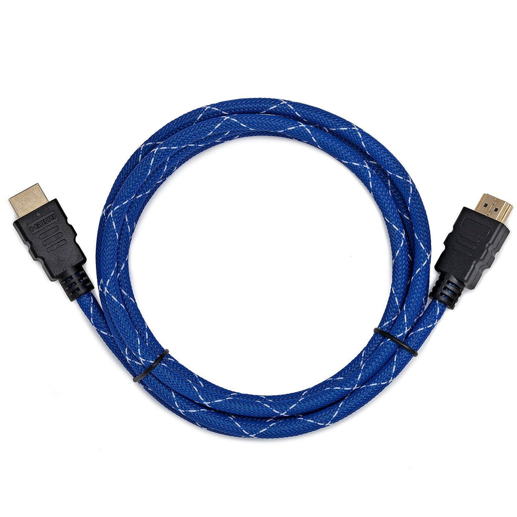 Knox Gear Ultra Thin Digital HDTV Antenna with Nylon-Braided 4K HDMI Cable