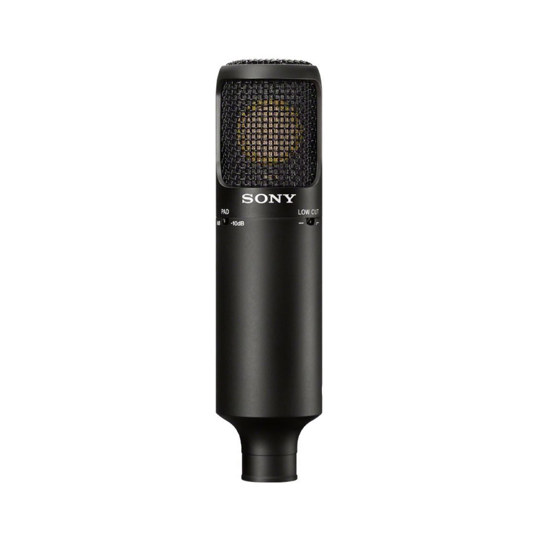 Sony Media C-80 Unidirectional Studio Condenser Microphone with Advanced Capsule Technology