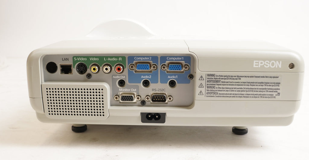 Epson PowerLite 410W 2000 Lumens Multimedia Wide Screen Projector (Renewed) (Used)