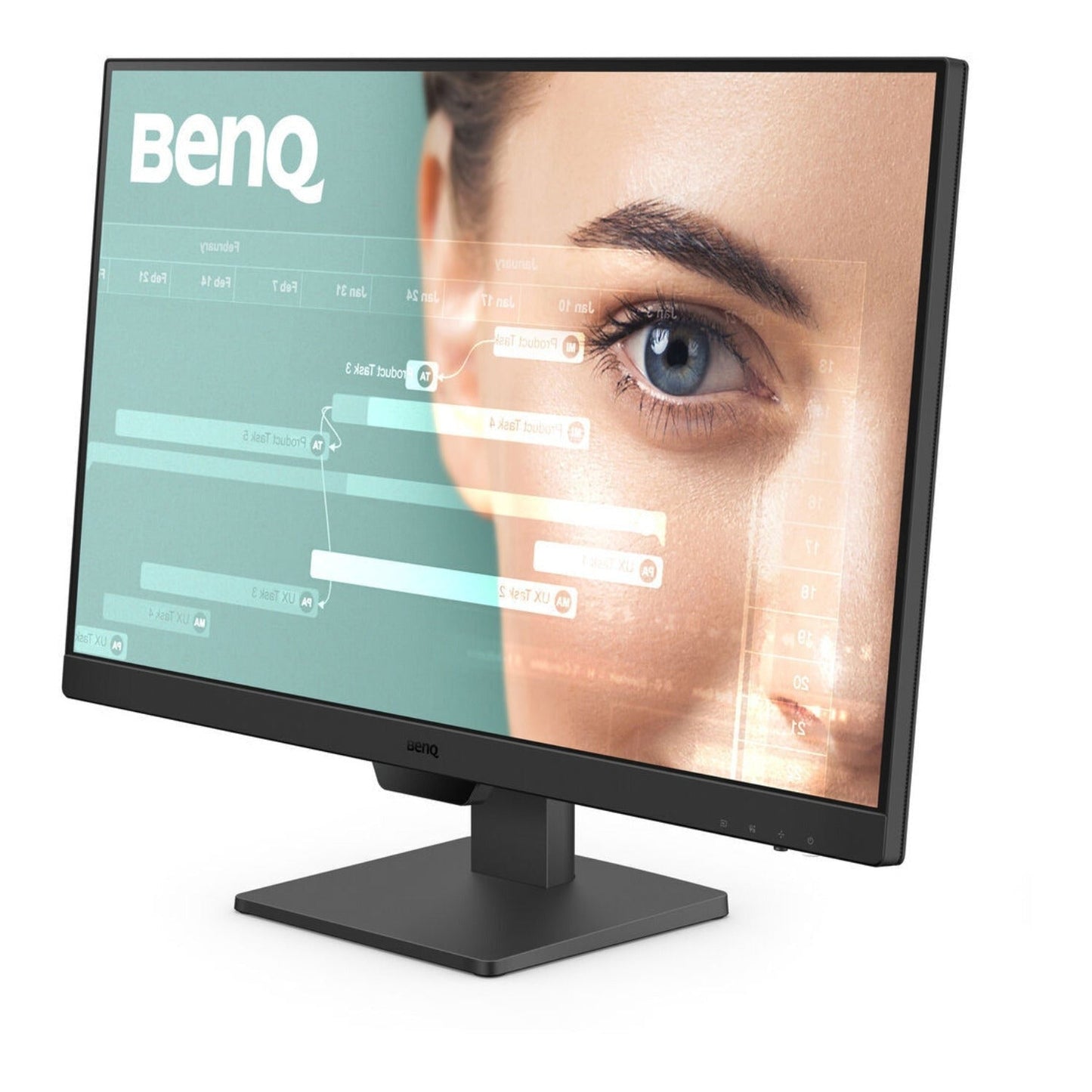 BenQ GW2790 27-Inch 100Hz Eye-Care Monitor 1080p IPS Flicker Free (Black) Bundle