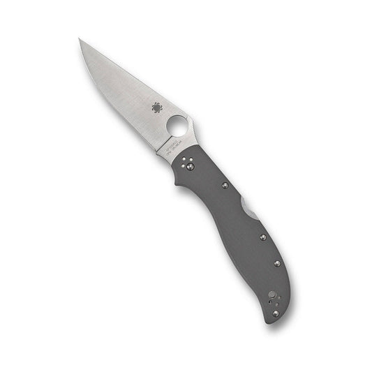 Spyderco Stretch Folding Knife 2 XL Grey G-10 CPM CRU-WEAR