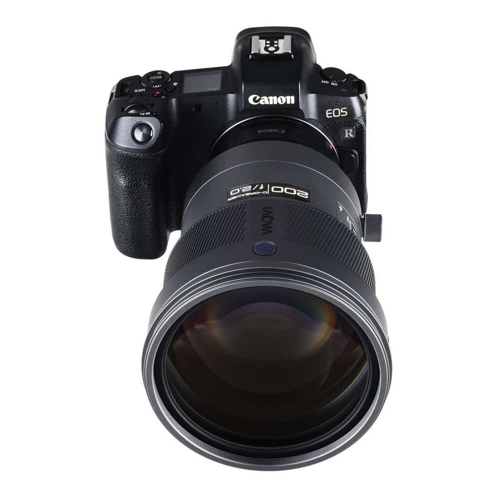 Laowa 200mm f/2 AF FF Telephoto Prime Lens (Canon EF, Gray)