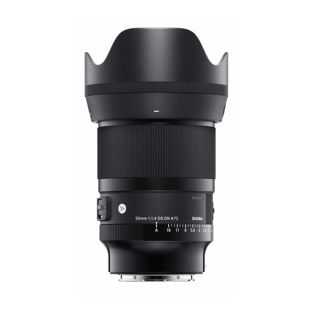 Sigma 50mm F1.4 DG DN Art Lens Compatible (Black, Sony E Mount) Bundle