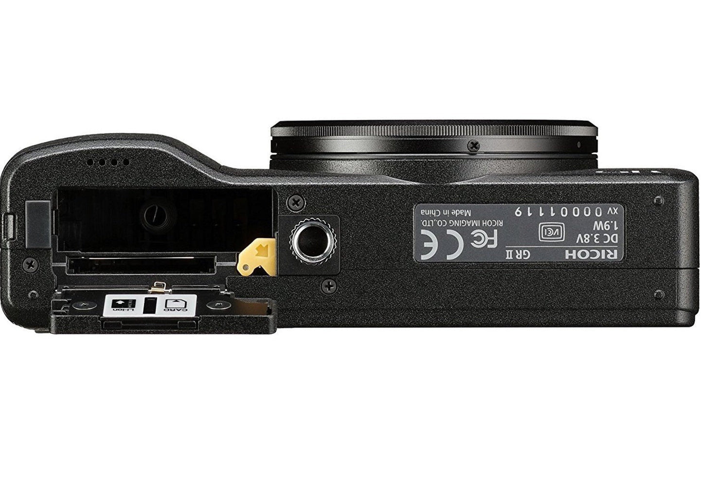Ricoh GR II 16.2MP Digital Camera (Black)