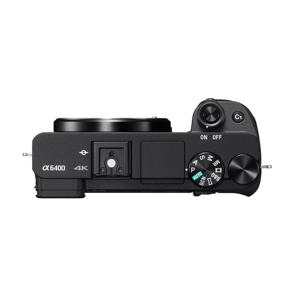 Sony Alpha a6400 Mirrorless Digital Camera with 16-50mm Lens (Black)