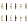 Manfrotto Double End Stud 1/4-Inch-20 and 3/8-Inch-16 Adapter Spigot (12-Pack)
