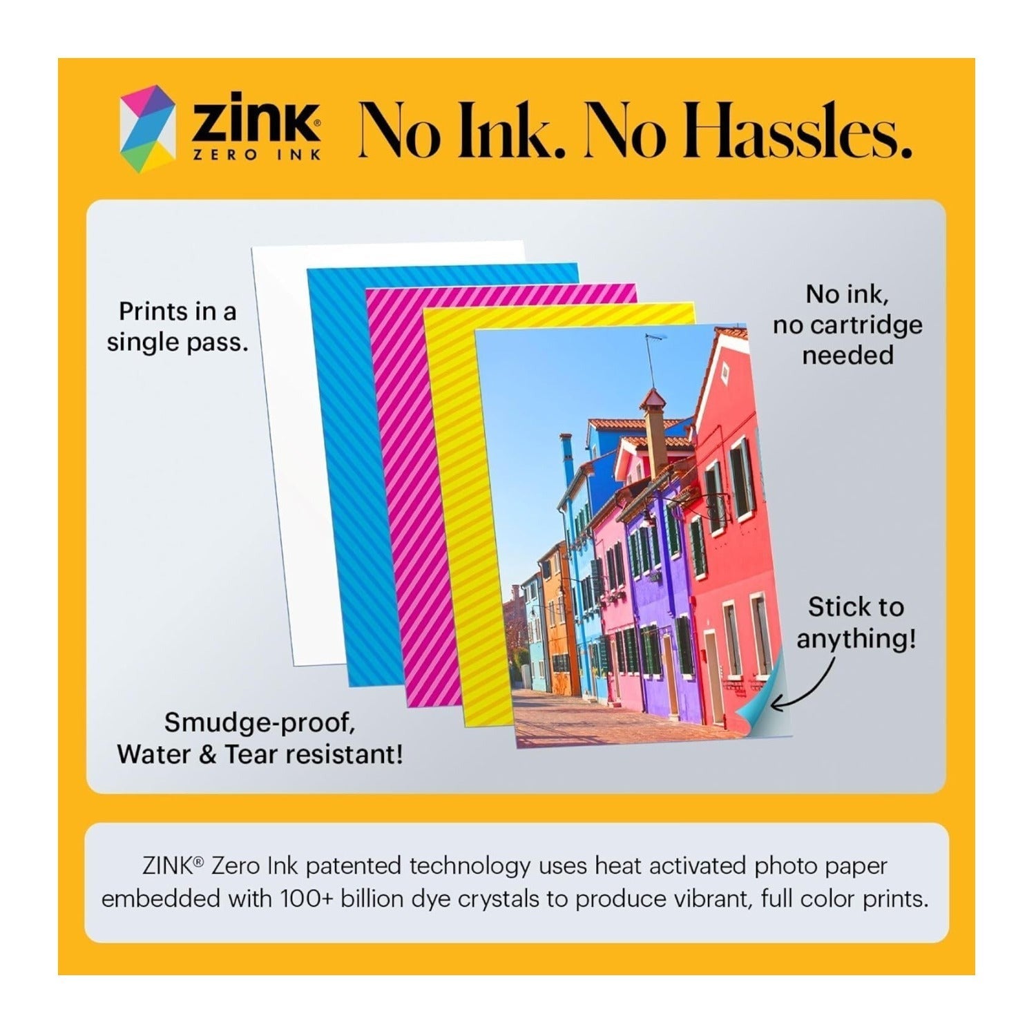 KODAK Smile+ Digital Instant Print Camera with Effect-changing Lens (Pink)