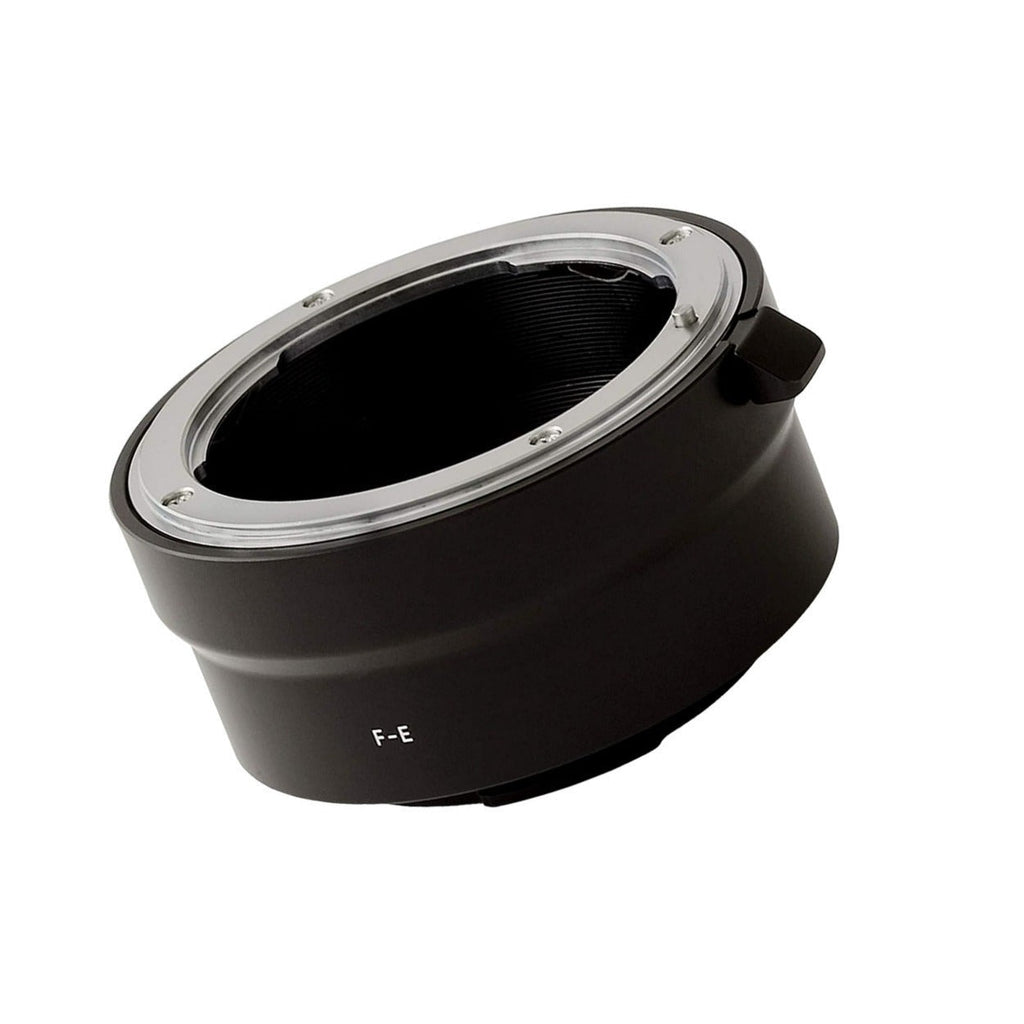 Urth Nikon F Lens Mount to Sony E Camera Mount Hardened Aluminum Manual Adapter (Matte Black)