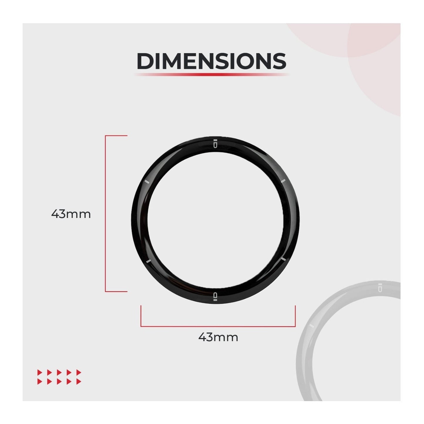 Focus 9H Tempered Glass Screen Protector Film for Garmin Venu 2 Plus (3-Pack)
