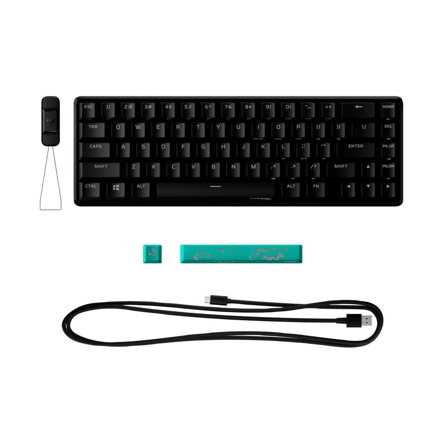 HyperX Alloy Origins 65 Compact Mechanical Gaming Keyboard with RGB Lighting (Certified Refurbished)