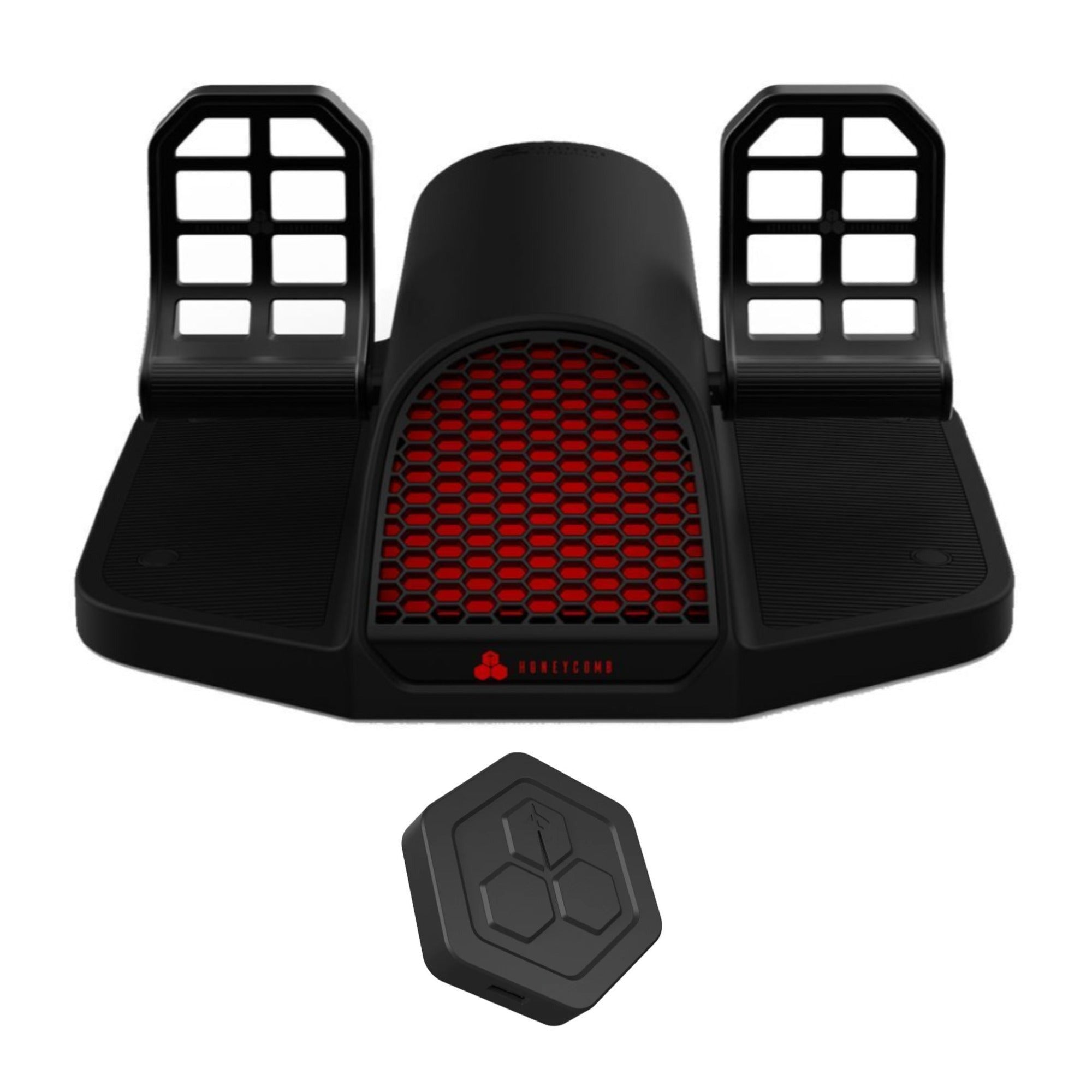 Honeycomb Aeronautical Charlie Rudder Pedals Bundle with Xbox Hub