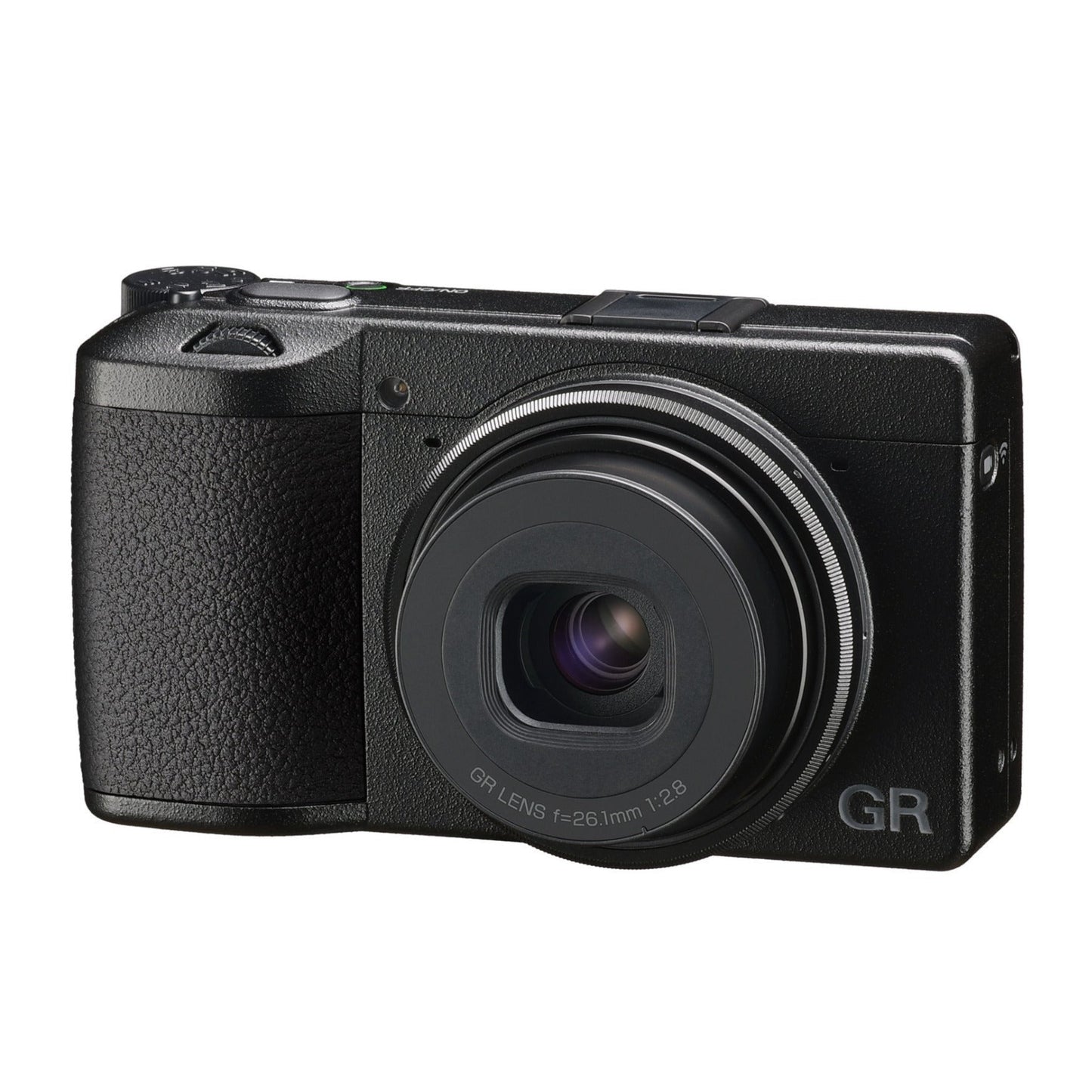 Ricoh GR IIIx Digital Camera with Soft Case, Rechargeable Lithium-Ion Battery and 64GB SD Card