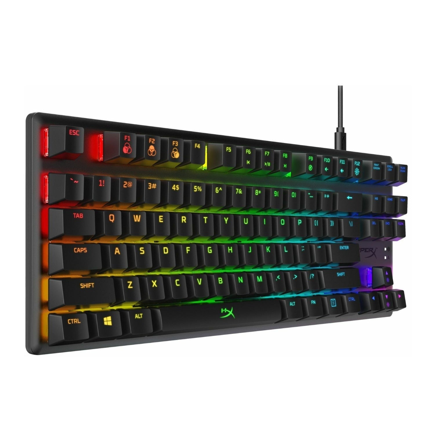 HyperX Alloy Origins Core TKL Mechanical Gaming Keyboard with Aqua Switches (Certified Refurbished)