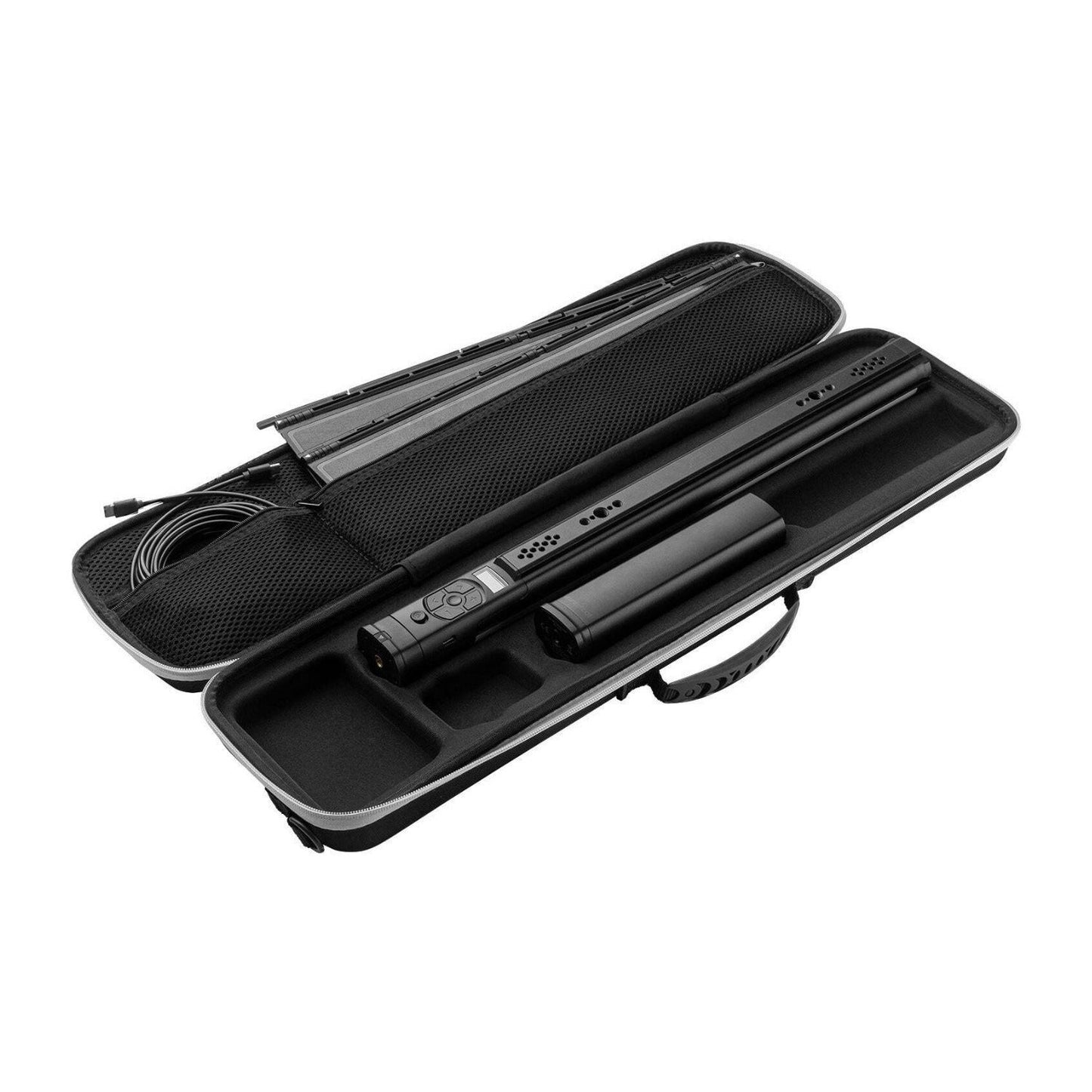 Westcott Ice Light 3 RGBWW LED Kit with Battery Grip, Barndoors, Silent Operation, and OLED Display