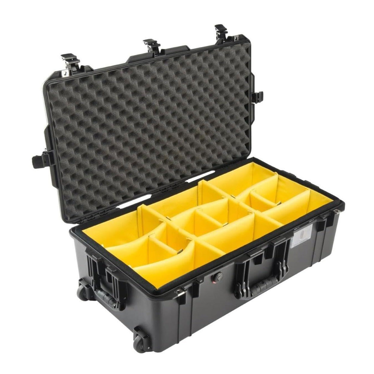 Pelican Air 1615 Wheeled Case with Padded Dividers (Black)