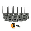 Spypoint Flex Dark GPS Cellular Trail Camera (10-Pack) Bundle