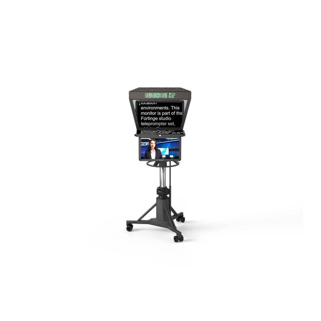 Fortinge ROBO 19-Inch High-Brightness Studio Teleprompter with SDI Input/Output