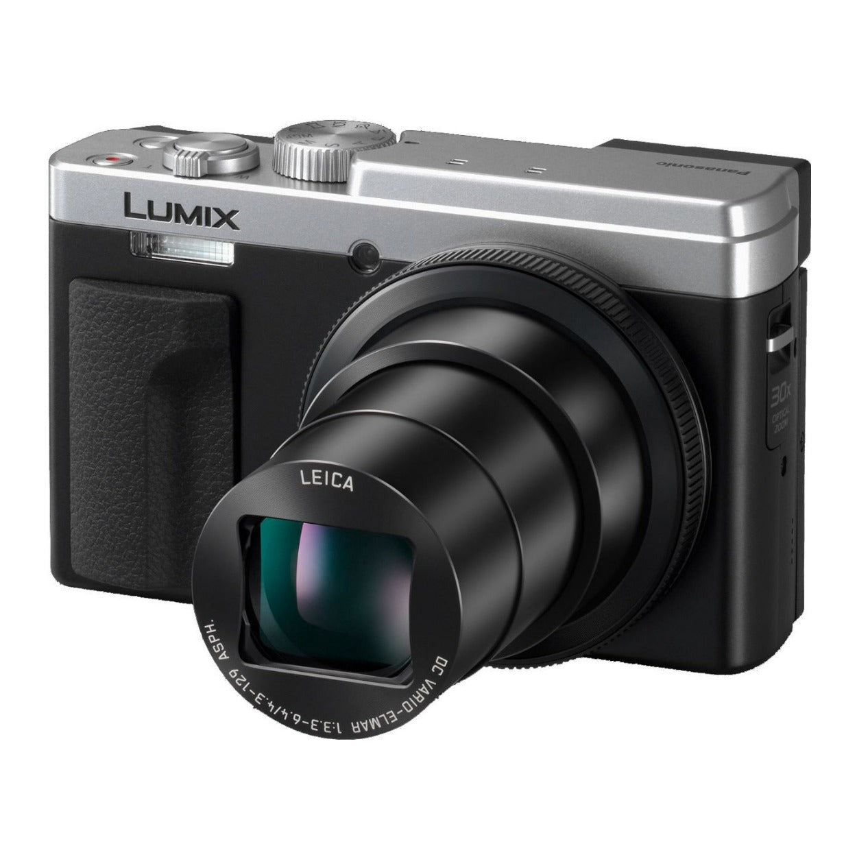 Panasonic DC-ZS80 Travel Zoom Lens Digital Camera with 3-Inch OLED Screen (Silver)