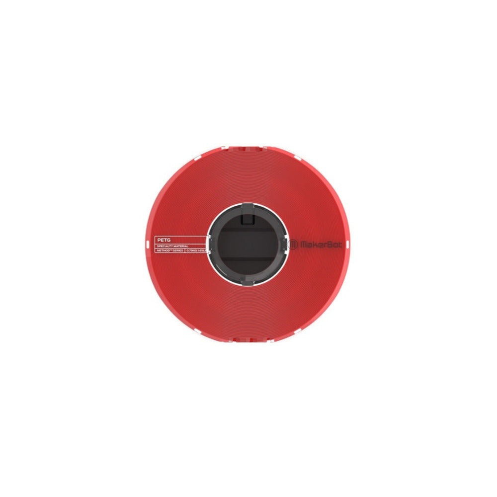 MakerBot PETG Specialty Filament Spool for Method 3D Printer (Red, 1.65lb)