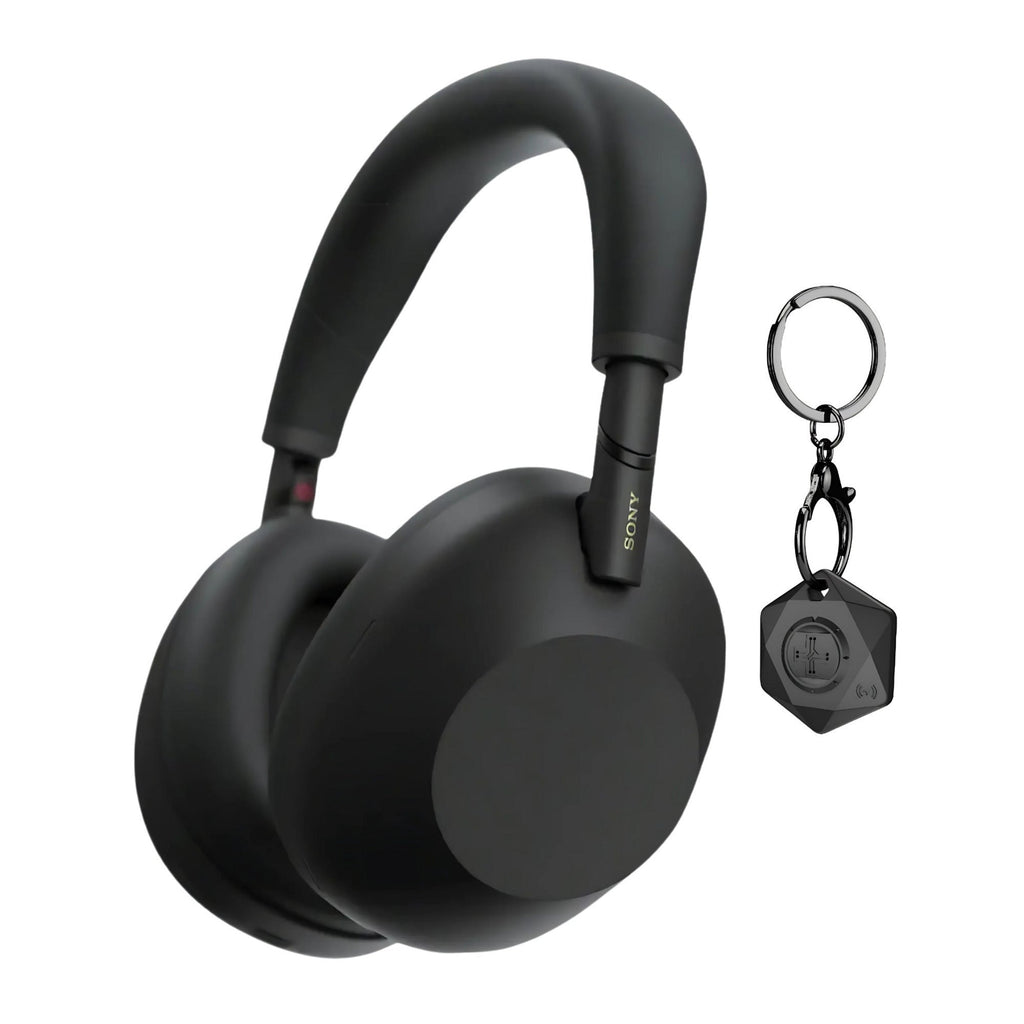 Sony WH-1000XM6 Wireless Noise-Canceling Headphones Bundle with Finder Key Chain