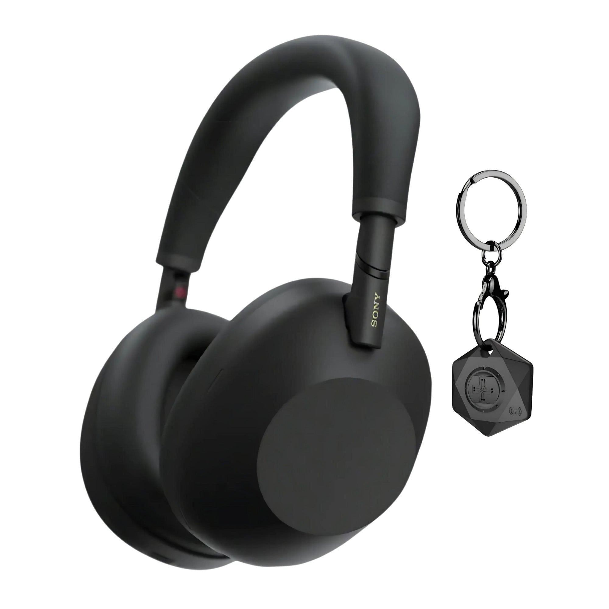 Sony WH-1000XM6 Wireless Noise-Canceling Headphones Bundle with Finder Key Chain