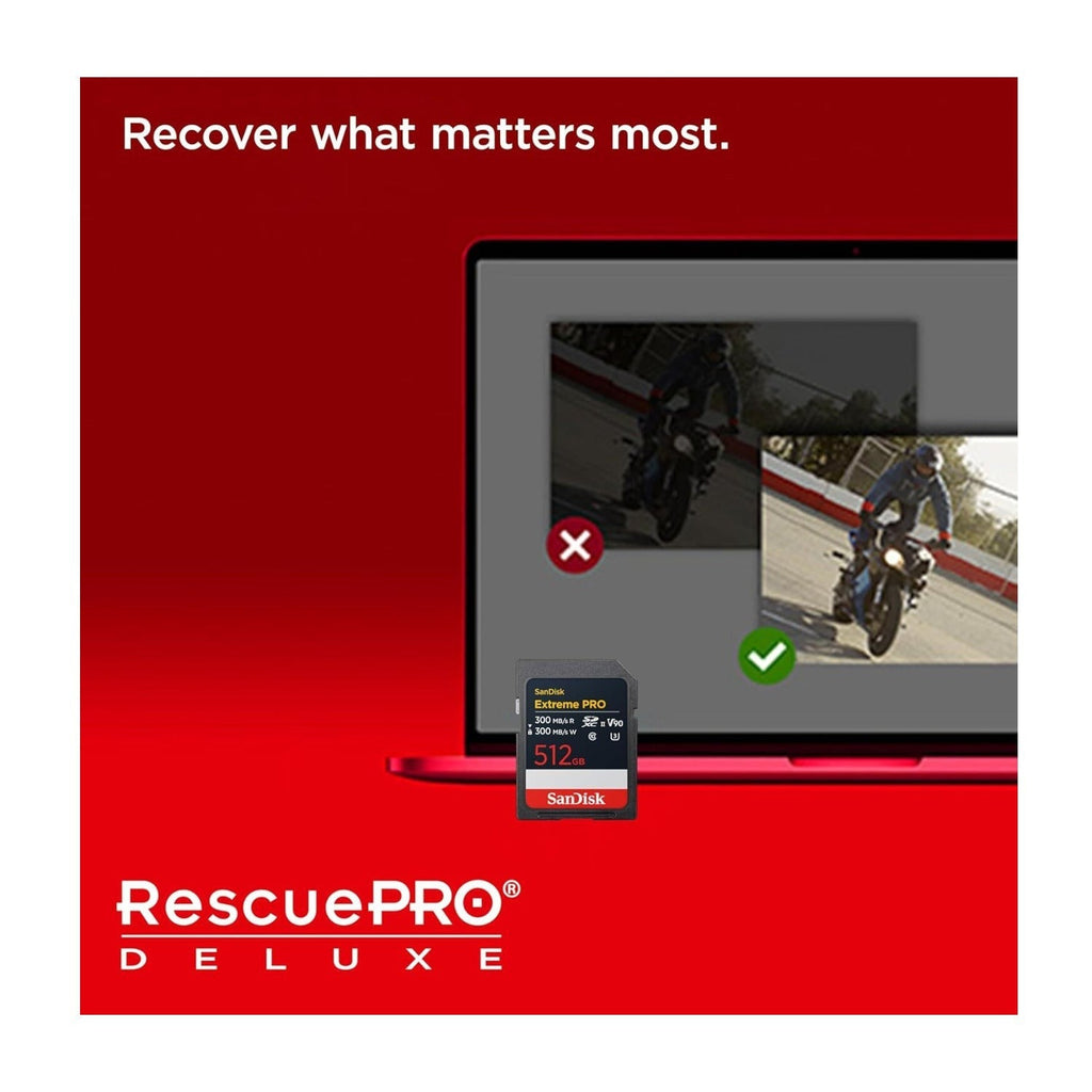 SanDisk 256GB Extreme PRO UHS-II SDXC V90 Memory Card