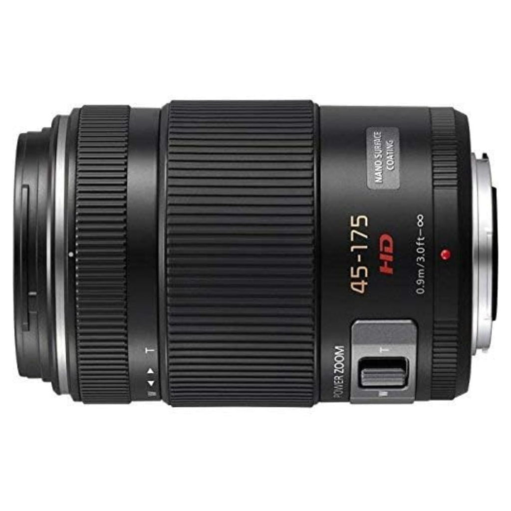 Panasonic LUMIX G X VARIO PZ 45-175mm f/4-5.6 ASPH Power O.I.S. Lens, Black (Certified Refurbished)