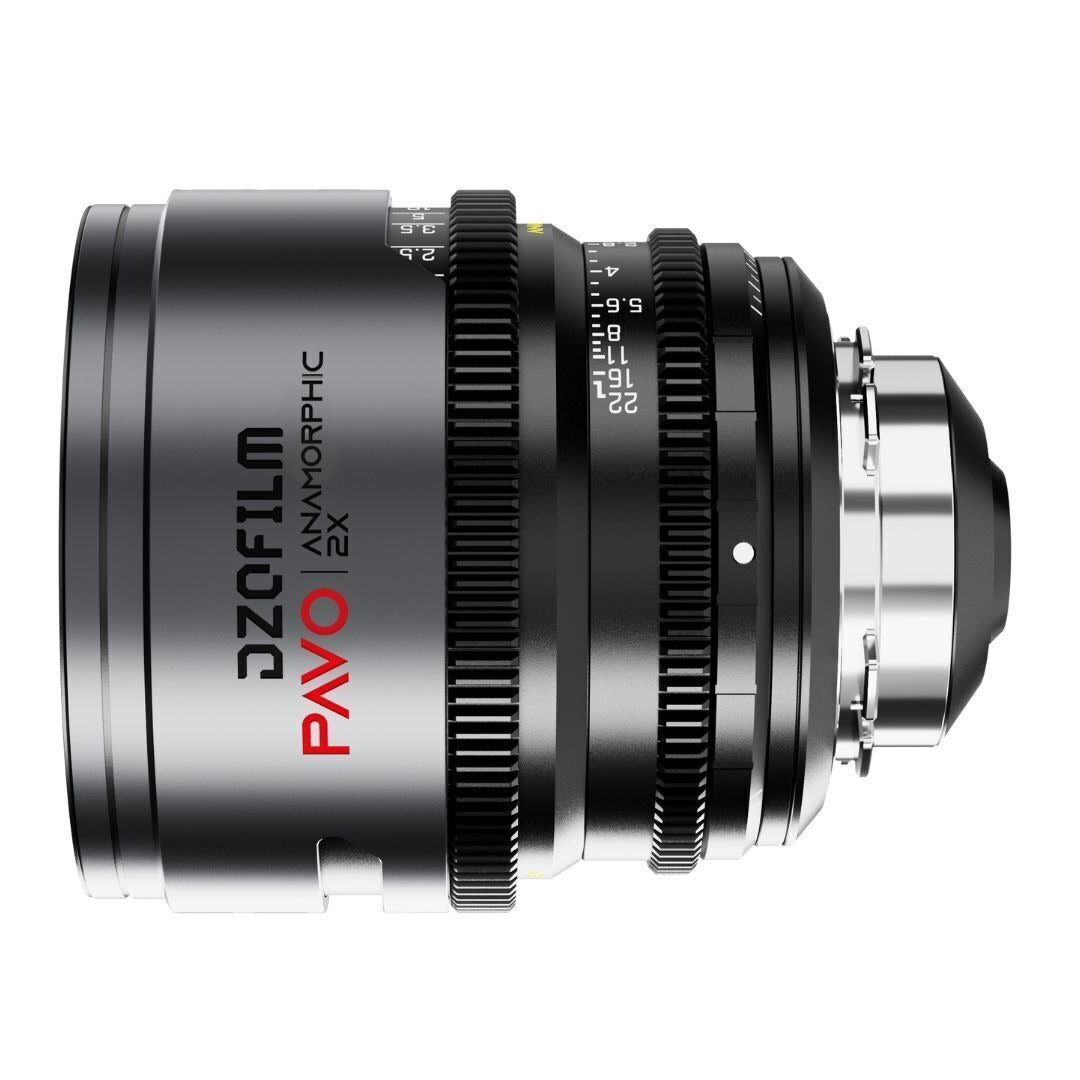 DZOFilm PAVO 32mm Anamorphic 2x T2.1 Neutral Coating PL or EF Mount Lens (Space Gray and Black)